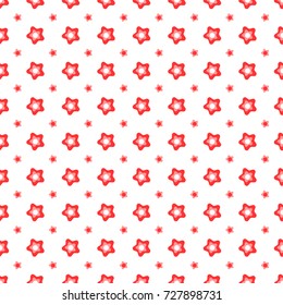 Seamless pattern with beautiful flowers background. Vector illustration