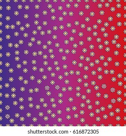 Seamless pattern with beautiful flowers for decoration and wallpapers