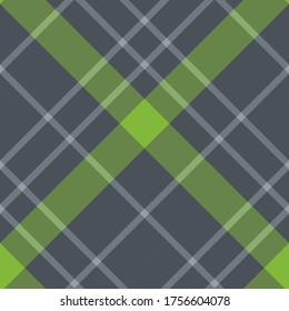 Nahtlose Muster in schönen grauen und grünen Farben für Plaid, Stoff, Textilien, Kleidung, Tischdecken und andere Dinge. Vektorbild. 2