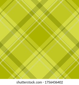 Seamless pattern in beautiful green colors for plaid, fabric, textile, clothes, tablecloth and other things. Vector image. 2