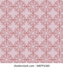 Seamless pattern of beautiful ornament