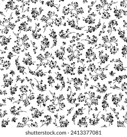 Patrón sin soldadura con hermosas plantas perfectas para los textiles,