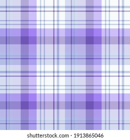 Seamless pattern in beautiful violet colors for plaid, fabric, textile, clothes, tablecloth and other things. Vector image. 