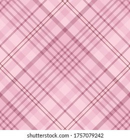 Seamless pattern in beautiful warm pink colors for plaid, fabric, textile, clothes, tablecloth and other things. Vector image. 2