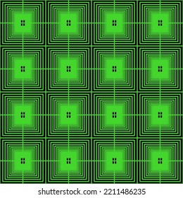 Seamless pattern with beautifully lined squares.