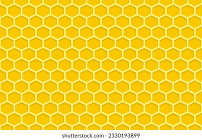 Nahtlose Bienenstöcke. Tapete, Banner, Bienenzüchter. Schatz. Vektorgrafik
