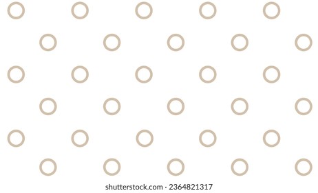 Seamless pattern with beige circle