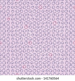 Seamless pattern with berries and texture. Healthy food background. Bright blueberries background. Vector illustration