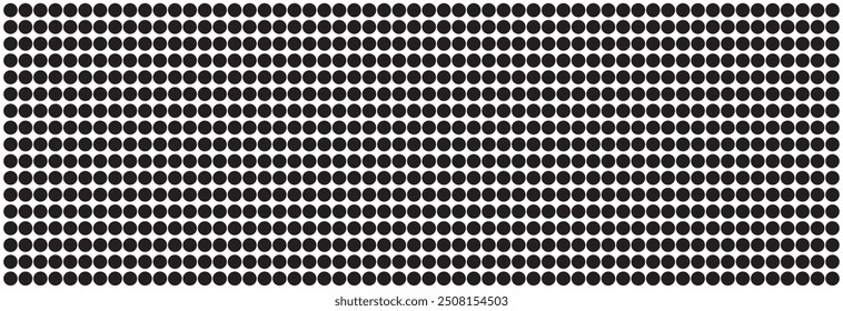 Seamless pattern. Big dots wallpaper. Circles ornament. Polka dot motif. Circular figures backdrop. Rounds background. Dotted motif. Vector design eps 10