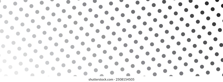 Seamless pattern. Big dots wallpaper. Circles ornament. Polka dot motif. Circular figures backdrop. Rounds background. Dotted motif. Vector design eps 10