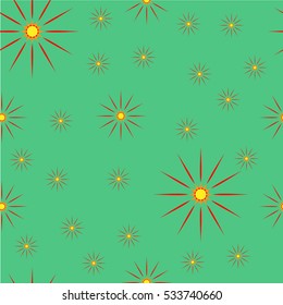 Seamless pattern for big surface. Happy holiday decor. Repeating texture of gala design. Background of wrapping paper.