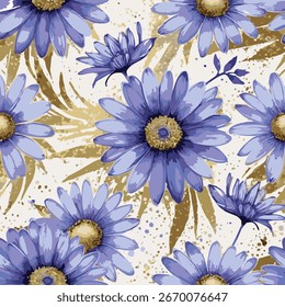 padrão sem emenda Flor da Ave do Paraíso