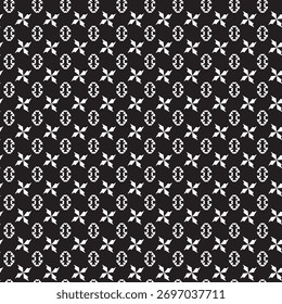 Seamless Pattern with black background for fabric print or wrapping or use this and other textures for other purposes.