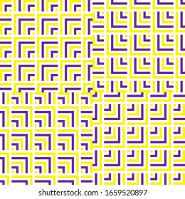 Seamless pattern with black bands