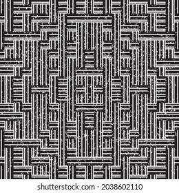 Seamless pattern with black bands. Seamless vector illustration eps 10.