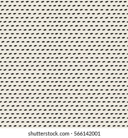 Seamless pattern with black beige random brush strokes. Hand drawn shapes background. Scrapbook wallpaper. Vector illustration. Geometric graphic design element