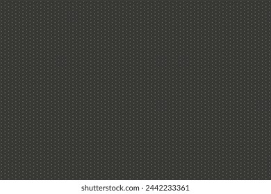 Seamless pattern. Black crosses in a checkerboard pattern on a dark gray background. . Thin black line. Flyer background design, advertising background, fabric, clothing, texture, textile pattern.