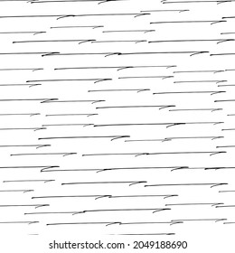Seamless pattern with black hand drawn doodle arrows on white background. Abstract grunge texture. Vector illustration