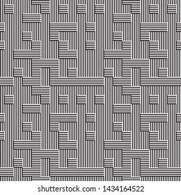 seamless pattern with black lines
