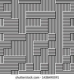 
seamless pattern with black lines