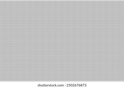 Patrón sin fisuras. Contorno negro. Ondas Pequeñas y horizontales en un patrón de tablero de ajedrez sobre un fondo transparente. Panal. Diseño de fondo de volante, fondo publicitario, tela, ropa, textura