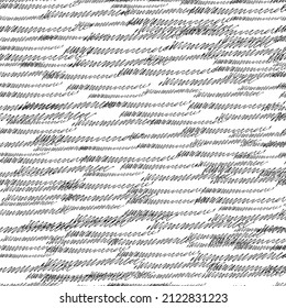 Patrón sin brillo con pinceles de lápiz negro en formas abstractas sobre fondo blanco. Ilustración del vector