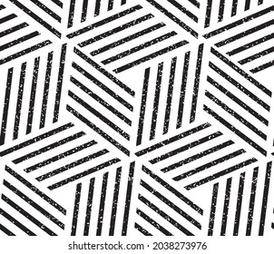 Seamless pattern with black segments 2. Seamless vector illustration eps 10.