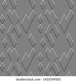 
seamless pattern with black segments