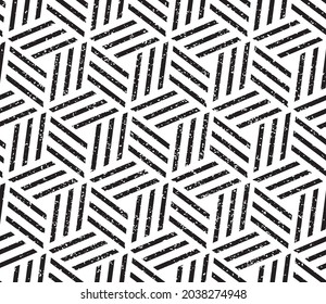 Seamless pattern with black segments 4 . Seamless vector illustration eps 10.