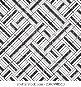 Seamless pattern with black segments _2_. Grunge seamless vector illustration eps 10.
