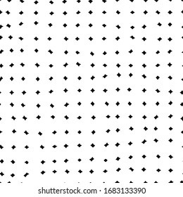 Seamless pattern. Black shapeless spots on a white background.