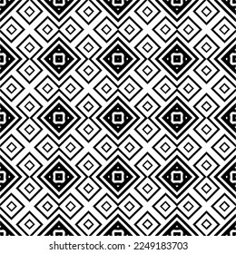 
Seamless pattern of black shapes on white background.