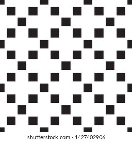 seamless pattern with pattern with black squares