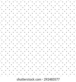 Seamless pattern with black stars on a white background
