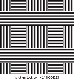 seamless pattern with black stripes