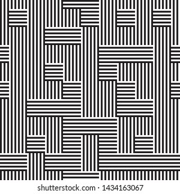 seamless pattern with black stripes