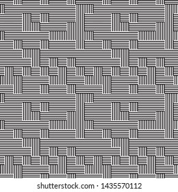 seamless pattern with black stripes