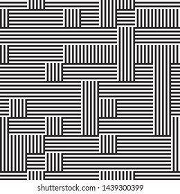 seamless pattern with black stripes