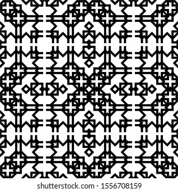 Seamless pattern black and white backgrounds