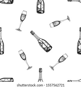 Cheers Champagne Black and White Stock Illustrations, Images & Vectors ...