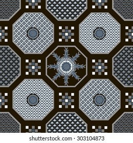 seamless pattern black and white colors 