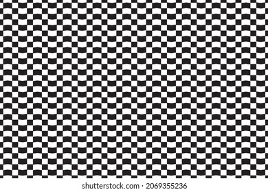Seamless pattern with black and white colour background, geometric design pattern. Vector illustration.