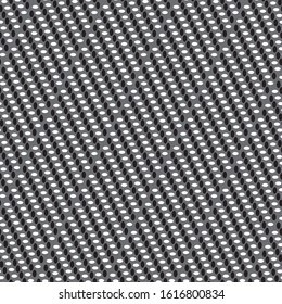 Seamless pattern with black and white ellipses.