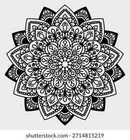 padrão sem costura, preto e branco, monocromático, mandala, floral, flor de lótus, fundo repetitivo, ornamental, decorativo, oriental, índio, étnico, tribal, boêmio, boho, papel de parede, design têxtil, impressão de tecido, vetor, ilustração, desenho, desenhado à mão, intrincado, detalhado, simetria, geométrica, espiritual, ioga, meditação, zentangle, design de tatuagem, damasco, batik, ladrilha, vintage, elegante, abstrato, gráfico, pano de fundo, textura, envoltório, embalagem, livro de coloração adulto, contraste, estilizado, tradicional arte, natureza, cultura, retro.