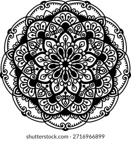 seamless pattern, black and white, monochrome, mandala, floral, lotus flower, repeating background, ornamental, decorative, oriental, Indian, ethnic, tribal, bohemian, boho, wallpaper, textile design, fabric print, vector, illustration, drawing, hand-drawn, intricate, detailed, symmetry, geometrical, spiritual, yoga, meditation, zentangle, tattoo design, damask, batik, tileable, vintage, elegant, abstract, graphic, backdrop, texture, wrapper, packaging, adult coloring book, contrast, stylized, traditional, art, nature, culture, retro.