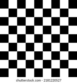 Seamless pattern of black and white with squares.