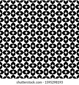 Seamless pattern with black white straight striped lines. Simple optical illusion, illusive effect. Kinetic tile in op art. Vector hypnotic background, texture. Decorative frame, vibrant design.
