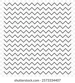 Seamless pattern with black white striped lines. Optical illusion effect. Geometric tile in op art style. Vector illusive background, texture. Futuristic element, technologic design. eps 10.
