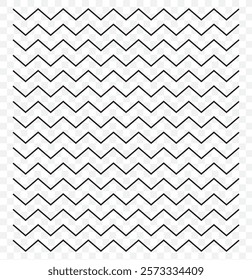 Seamless pattern with black white striped lines. Optical illusion effect. Geometric tile in op art style. Vector illusive background, texture. Futuristic element, technologic design. eps 10.