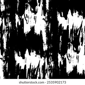 Patrón sin fisuras de la acuarela en blanco y negro o trazos de tinta. Ideal para fondos, textiles y estampados, estos Elementos artísticos y versátiles añaden un toque atemporal a los proyectos creativos.